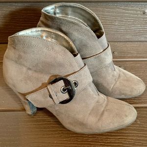 Booties w/ buckle